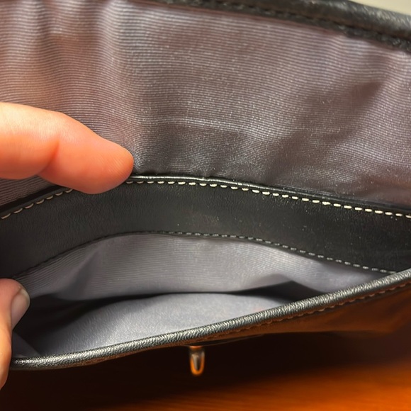 Black Coach wristlet that I completely forgot I had - Picture 2 of 4